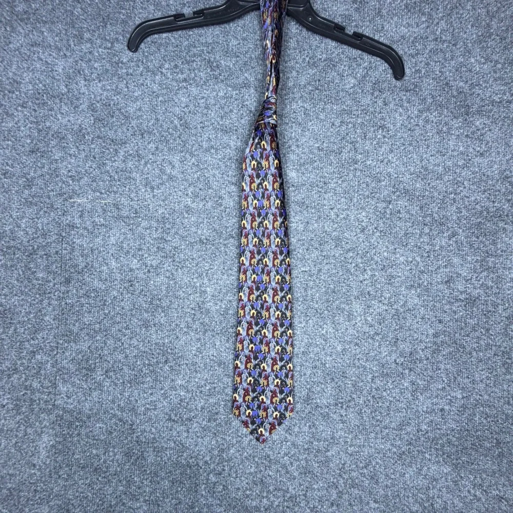 Carlos by Carlos‎ Santana Mens Silk Necktie Live From The Heart Abstract Figures